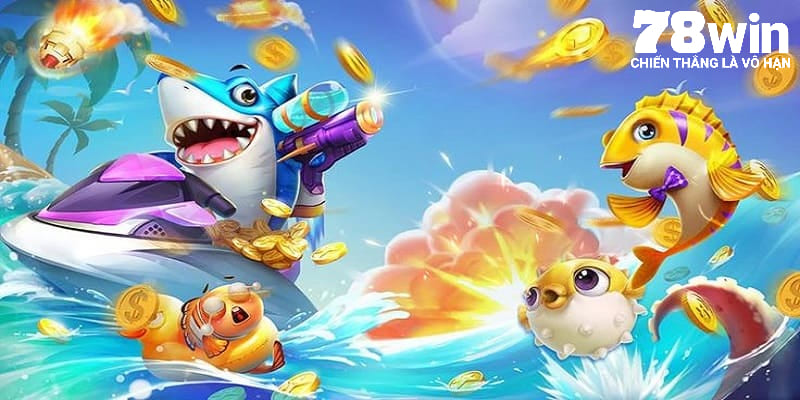 Đa dạng vũ khí là tiện ích lớn mà bắn cá 78win đem đến cho game thủ